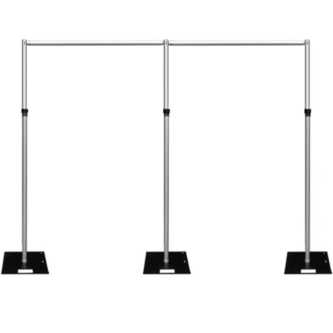 3x6M Telescopic Pipe And Drape Stand Kit
