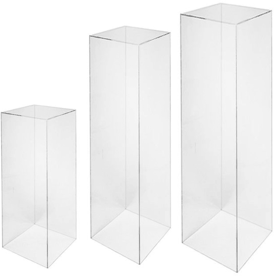 Acrylic Tables Set Of 3_AC6544