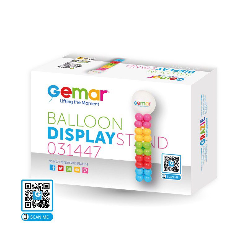 Gemar Balloon Display Column 160cm Balloons not included 31447