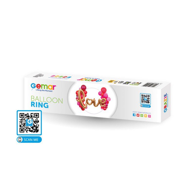 Gemar Balloon Display Ring 80cm Balloons not included 31423