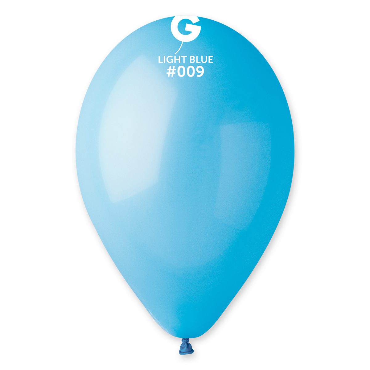 Gemar Light Blue 009 Latex Balloons A50 009 50 G120 009 50 G19 009 25 329773 G30 009 10
