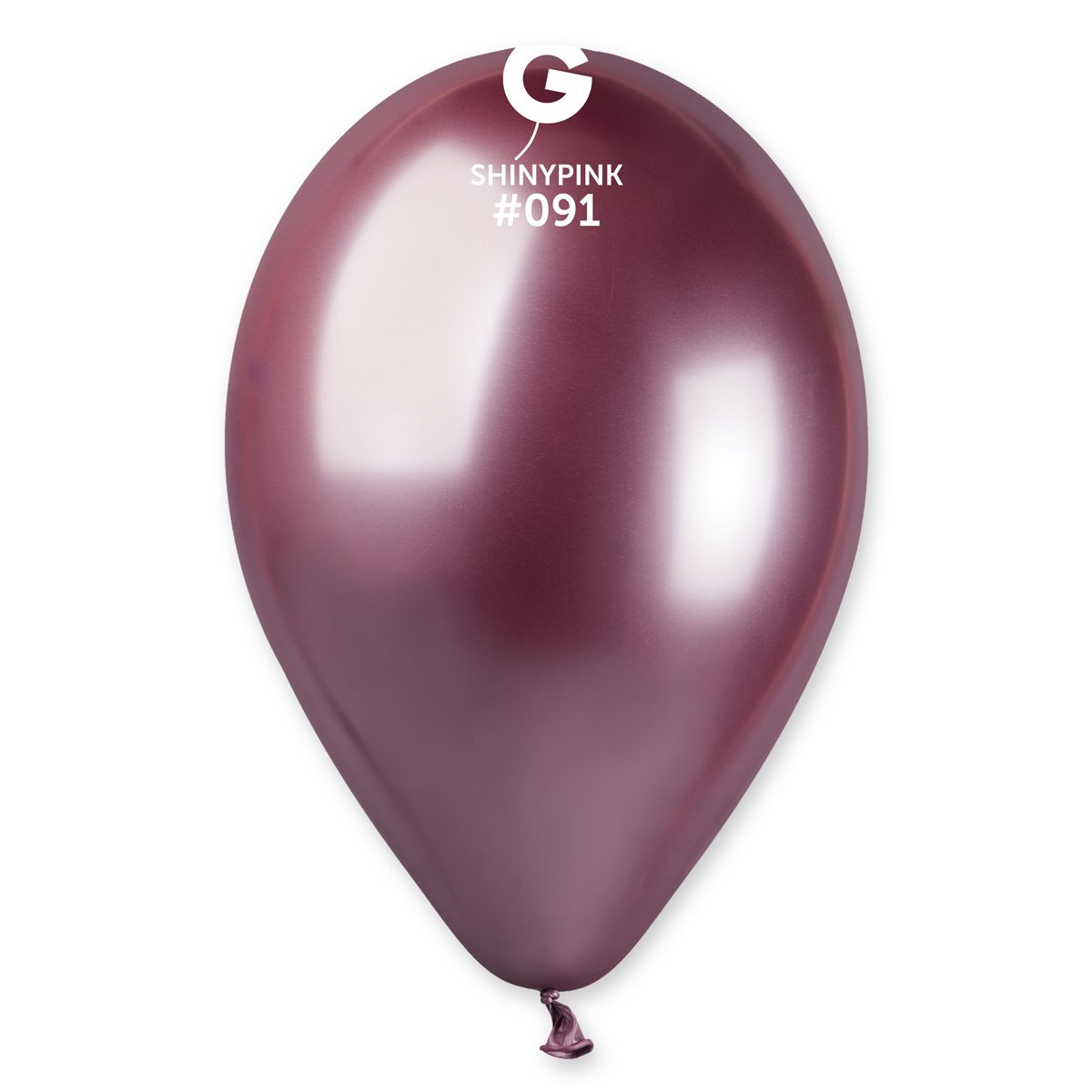 Gemar Shiny Pink 091 Latex Balloons AB50 091 50 GB120 091 25 GB120 091 50 306965 GB19 091 25 342970