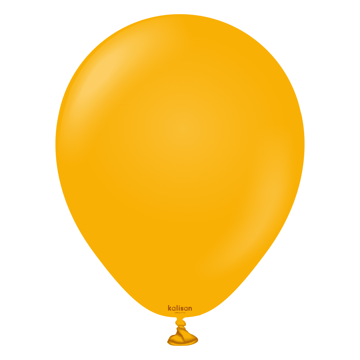Kalisan Standard Amber Latex Balloons