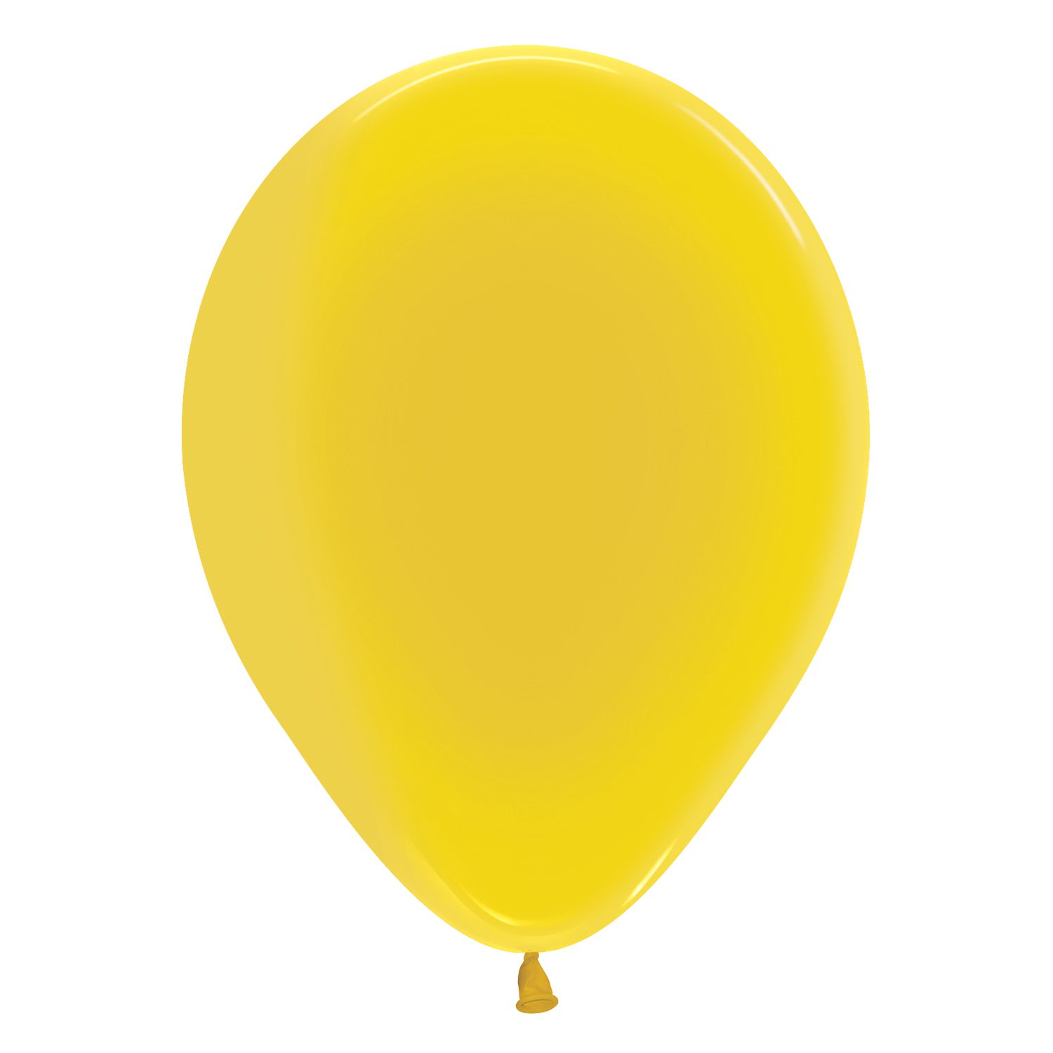 Sempertex 12 inch Solid Yellow Latex Balloons 20000816