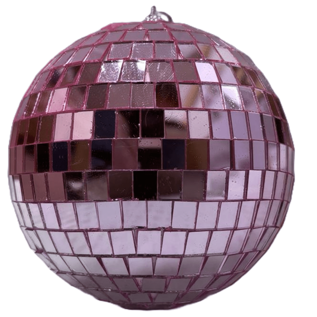 light pink disco ball_MS227